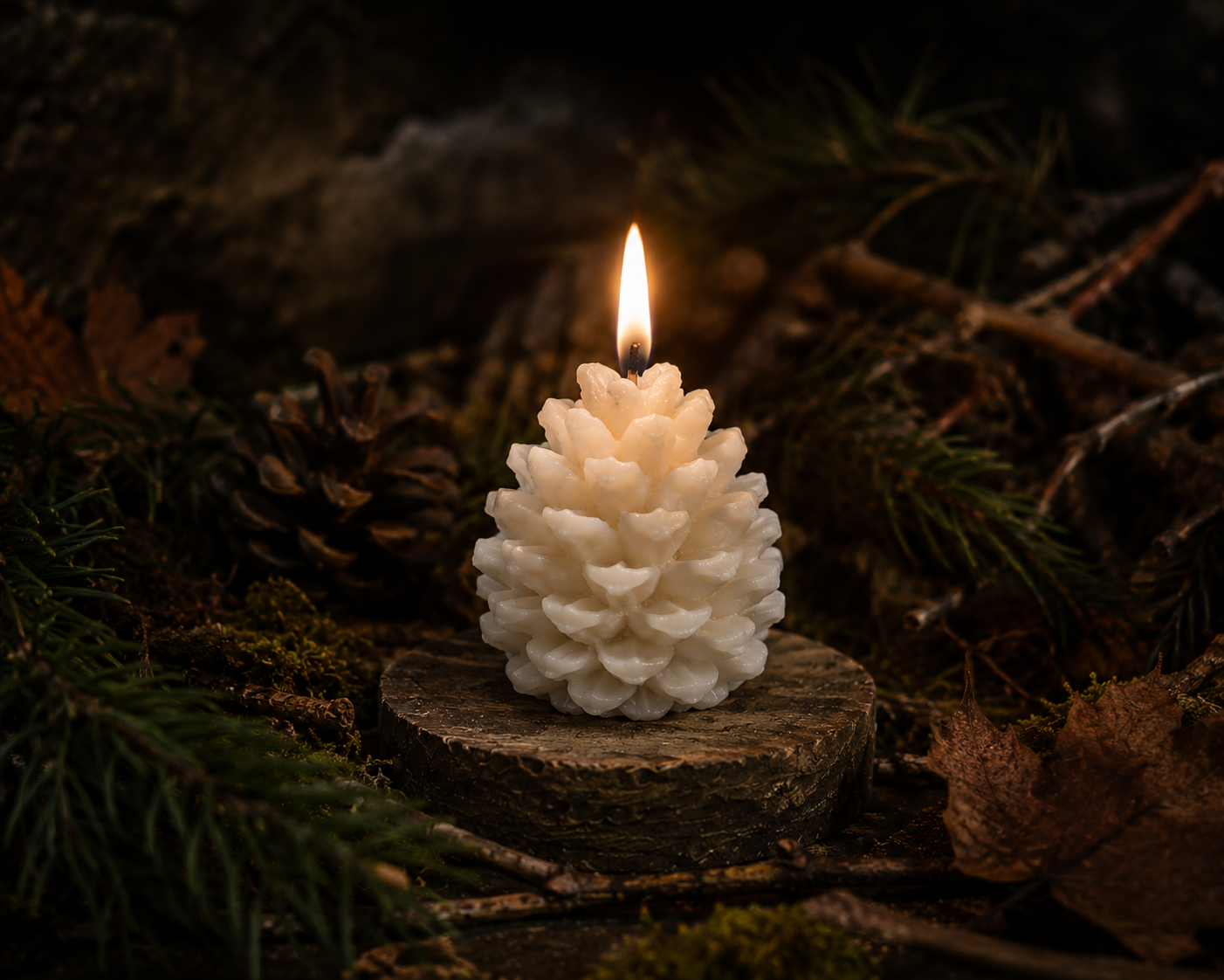 Small Pinecone Candle - Pioneer Spirit