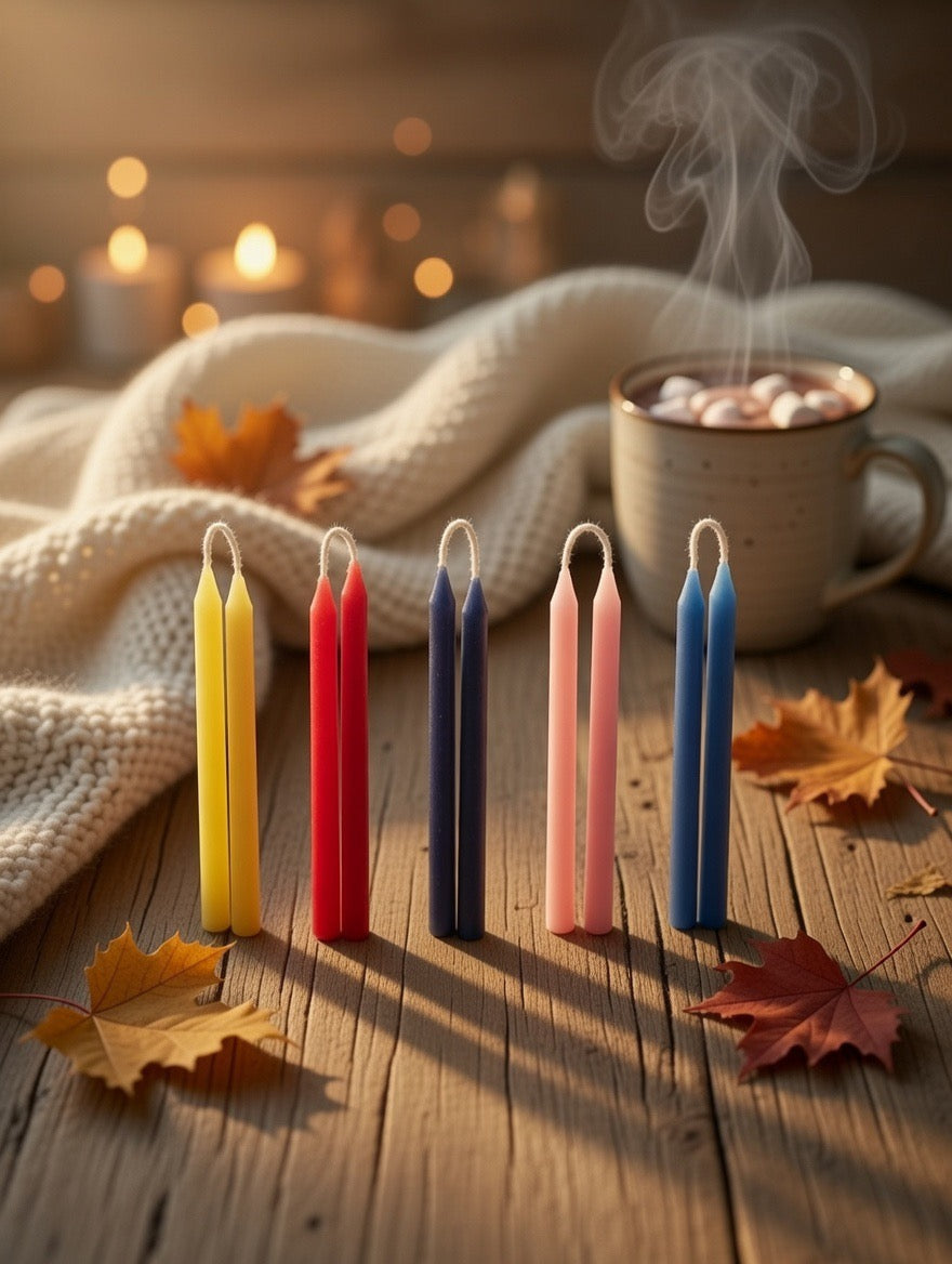 3" Birthday Candles package of  10 pairs -20 total