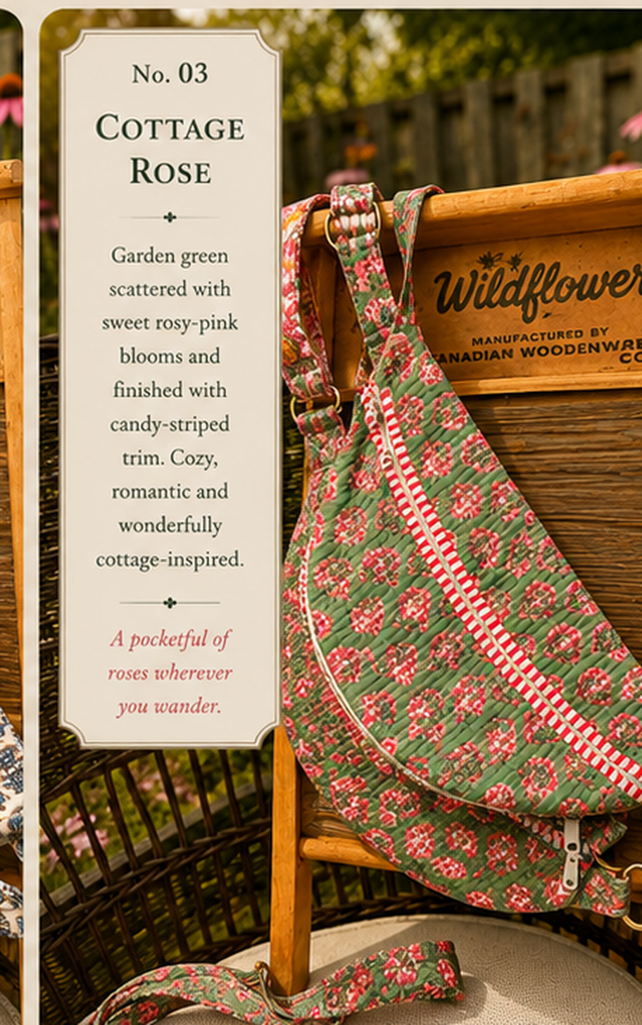 Wildflower Pocketful Bag