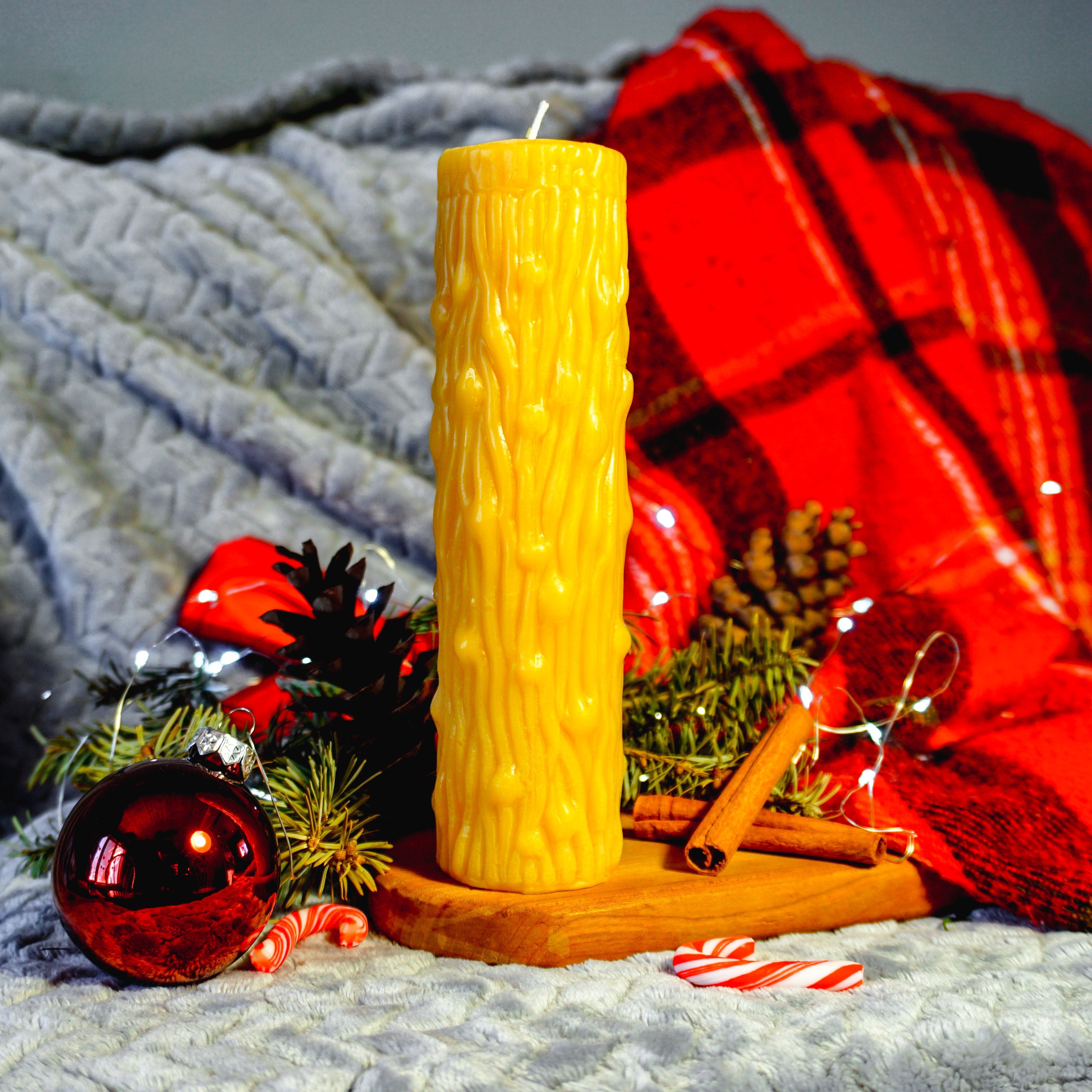 90 hour Lava Log Candle - Pioneer Spirit