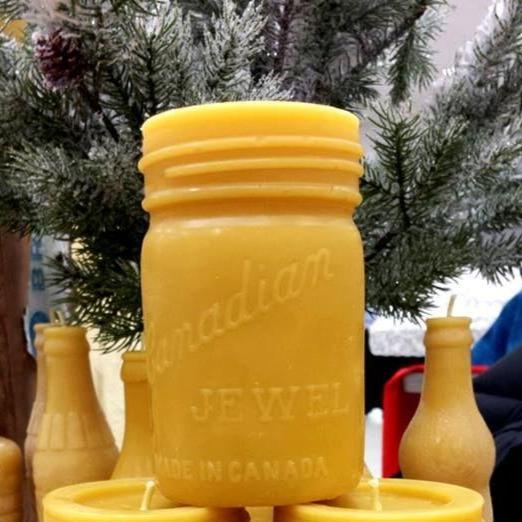 Canadian Jewel Mason Jar Circa Candle Pioneer Spirit
