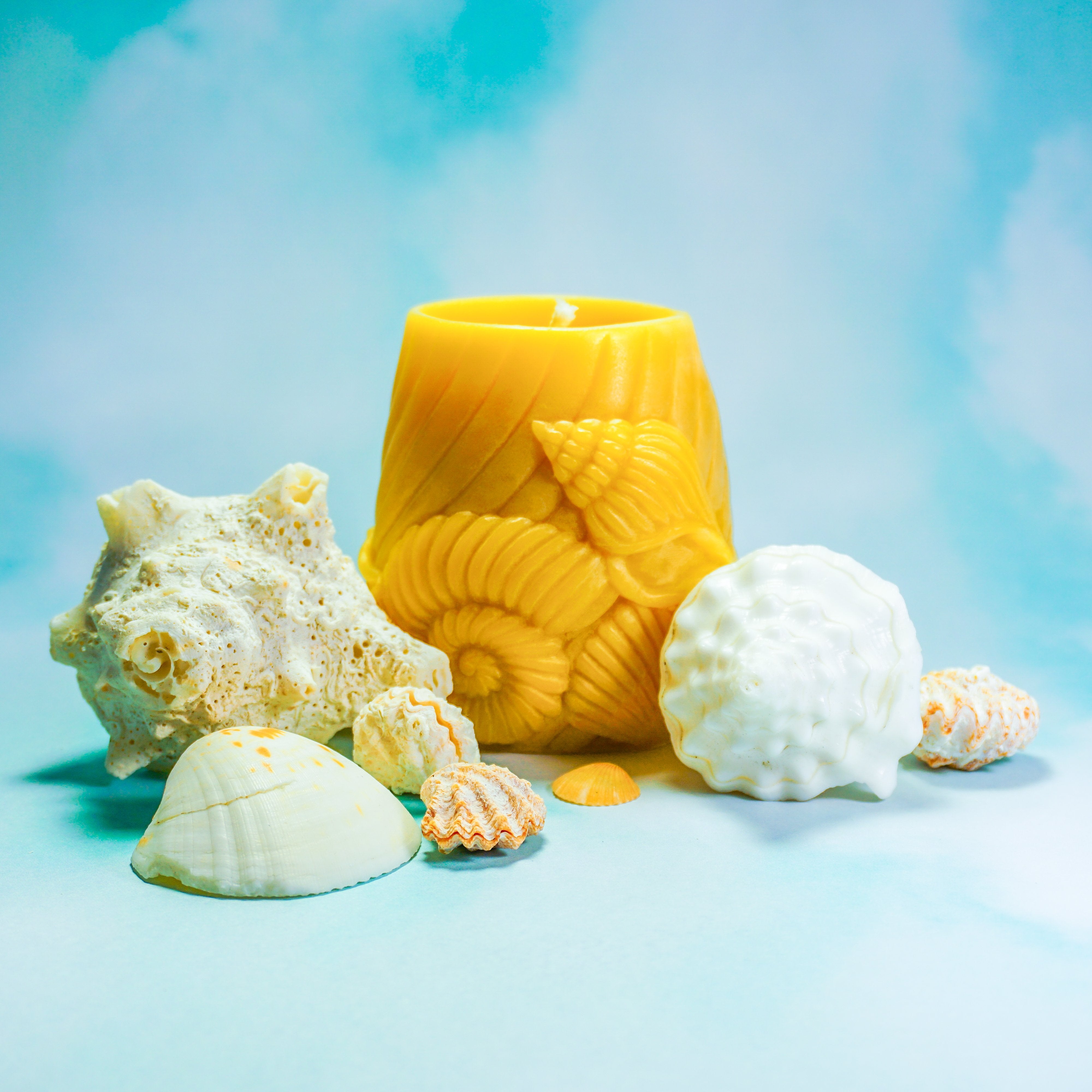 Caribbean Seashell Candle - Pioneer Spirit