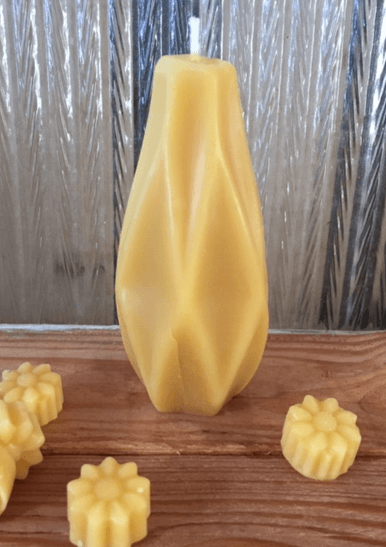 Diamond Pillar Candle - Pioneer Spirit