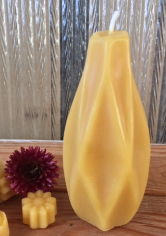 Diamond Pillar Candle - Pioneer Spirit