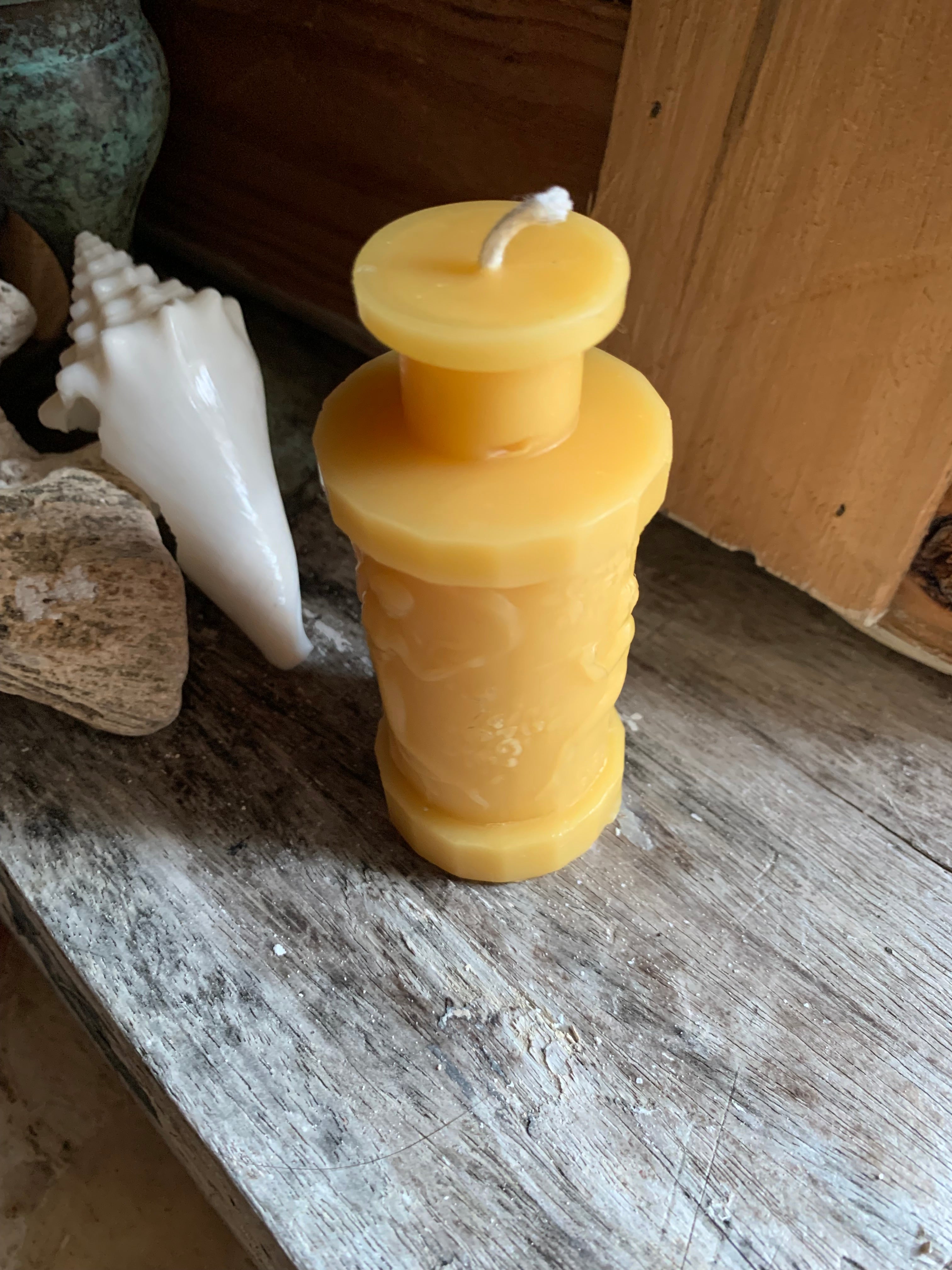 Faunus, the god of Nature Beeswax Candle - Pioneer Spirit