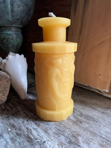 Faunus, the god of Nature Beeswax Candle - Pioneer Spirit