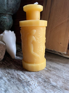 Faunus, the god of Nature Beeswax Candle - Pioneer Spirit