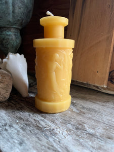 Faunus, the god of Nature Beeswax Candle - Pioneer Spirit