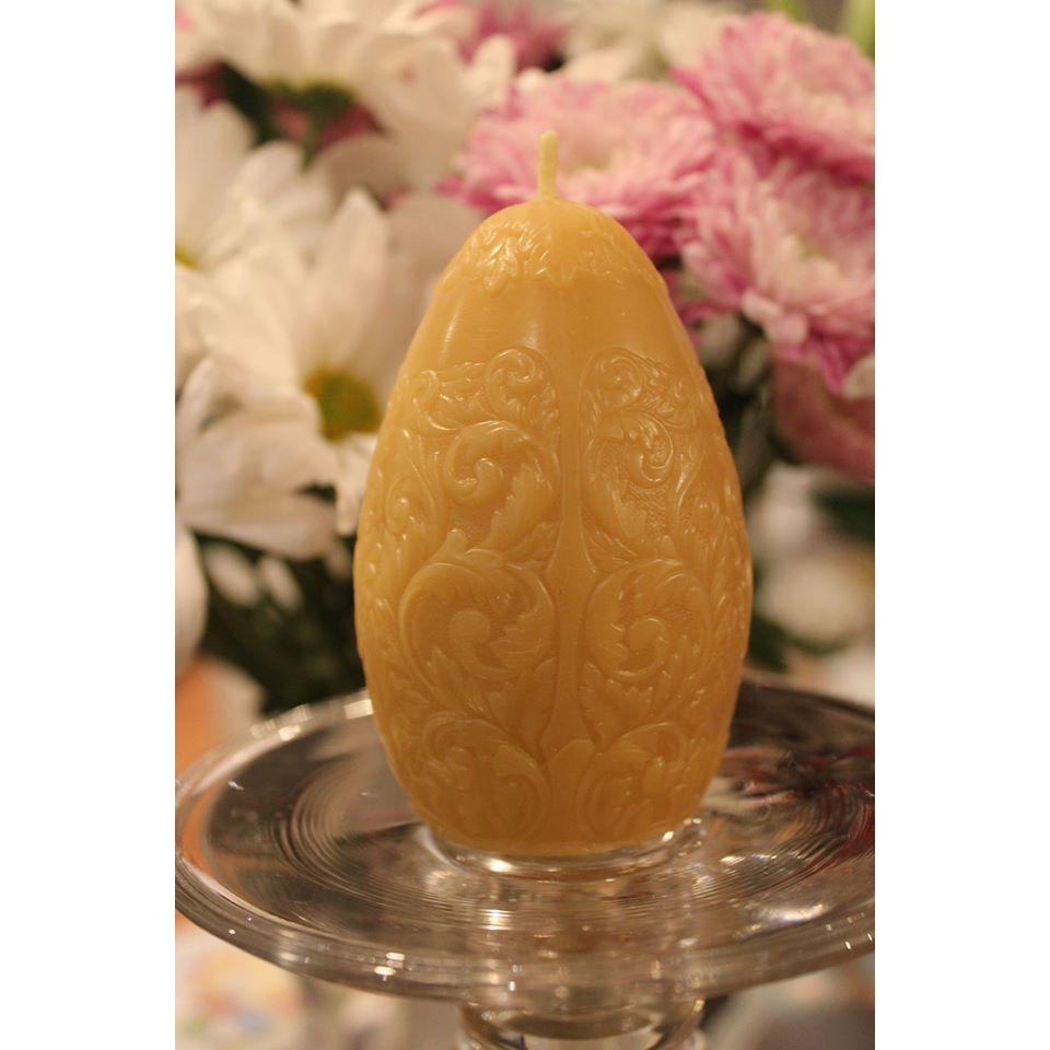 Filigree Egg Shaker Candle - Pioneer Spirit