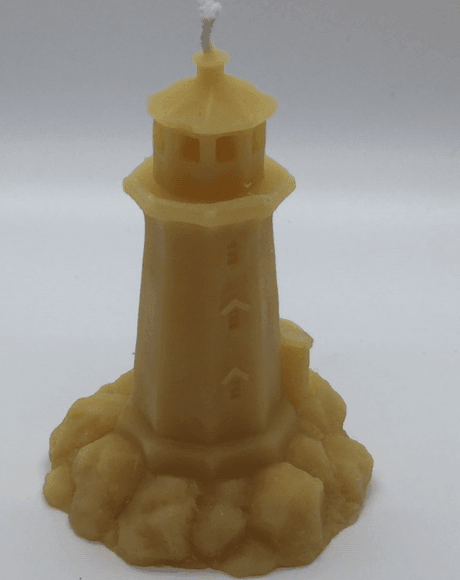 Lighthouse Beeswax Candle - Pioneer Spirit