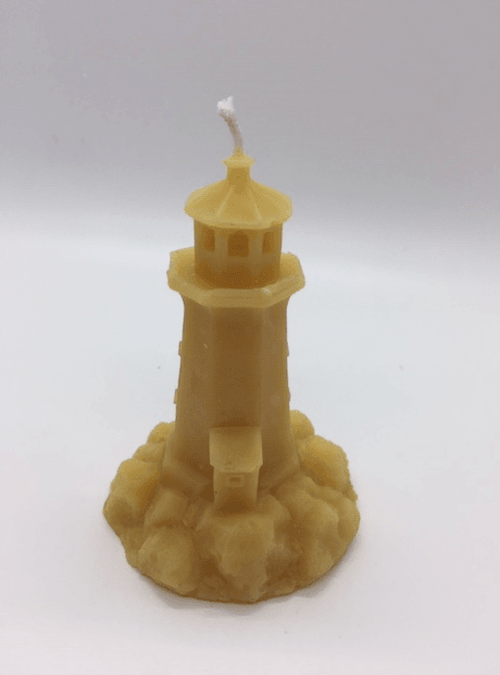 Lighthouse Beeswax Candle - Pioneer Spirit