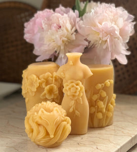 Lilly of the Valley Beeswax Candle - Pioneer Spirit