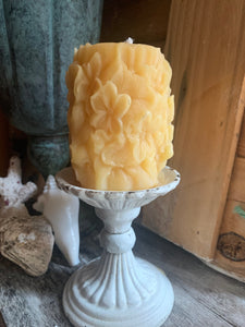Mermaid Pillar Beeswax Candle - Pioneer Spirit