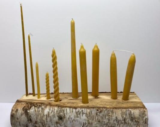 Pure Beeswax Spell Candles - 12PK - Pioneer Spirit