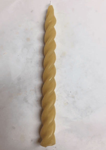Spiral Tapers Beeswax Candles - Pioneer Spirit