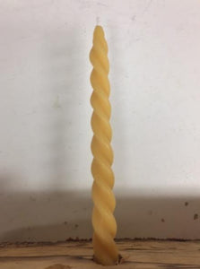 Spiral Tapers Beeswax Candles - Pioneer Spirit