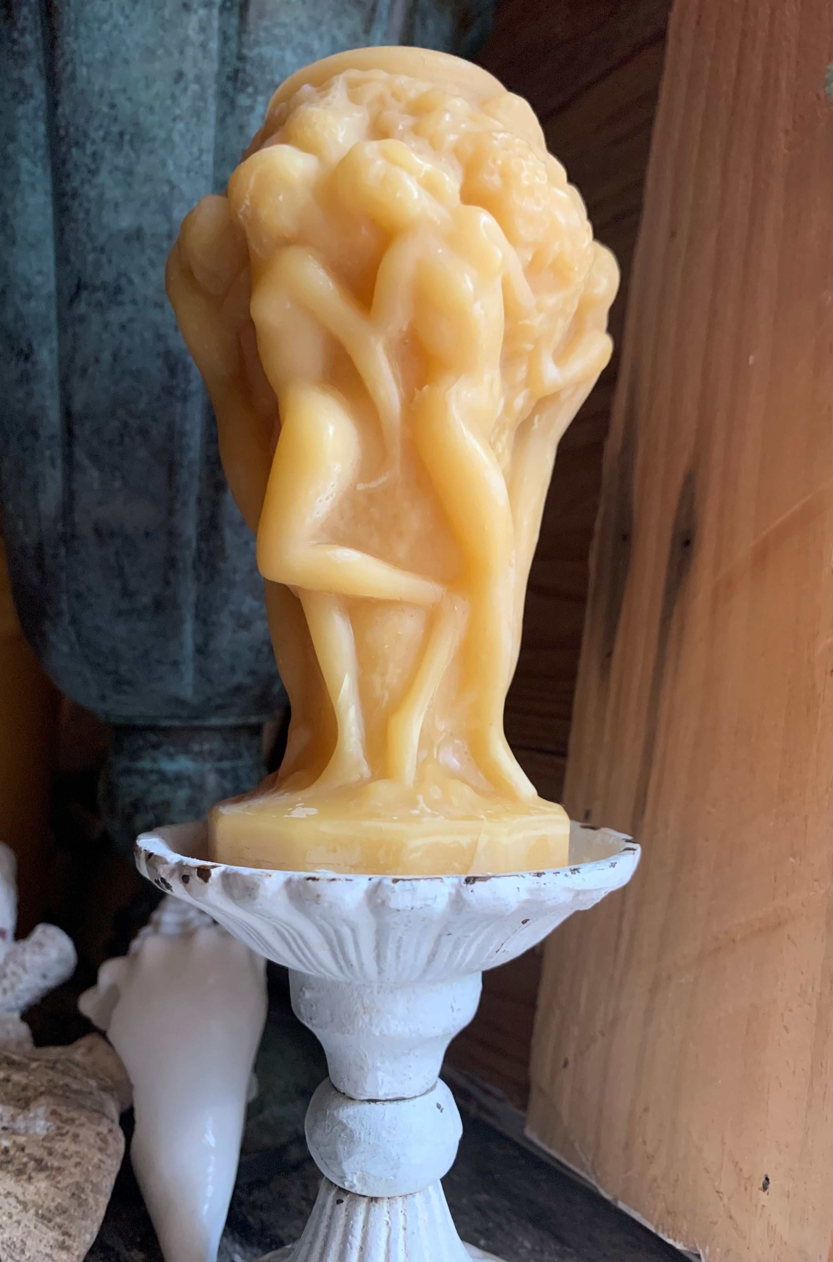 The Coven "a gathering of witches" Beeswax Canadle - Pioneer Spirit