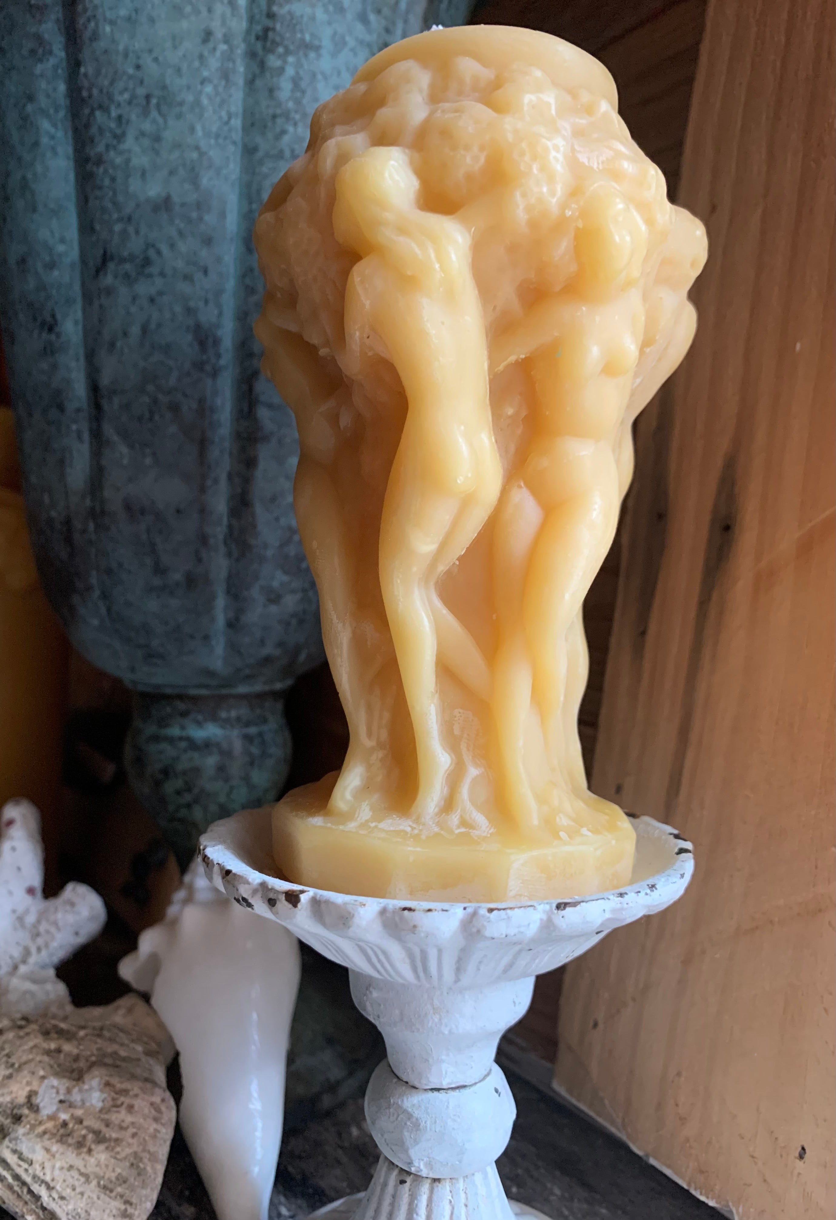 The Coven "a gathering of witches" Beeswax Canadle - Pioneer Spirit