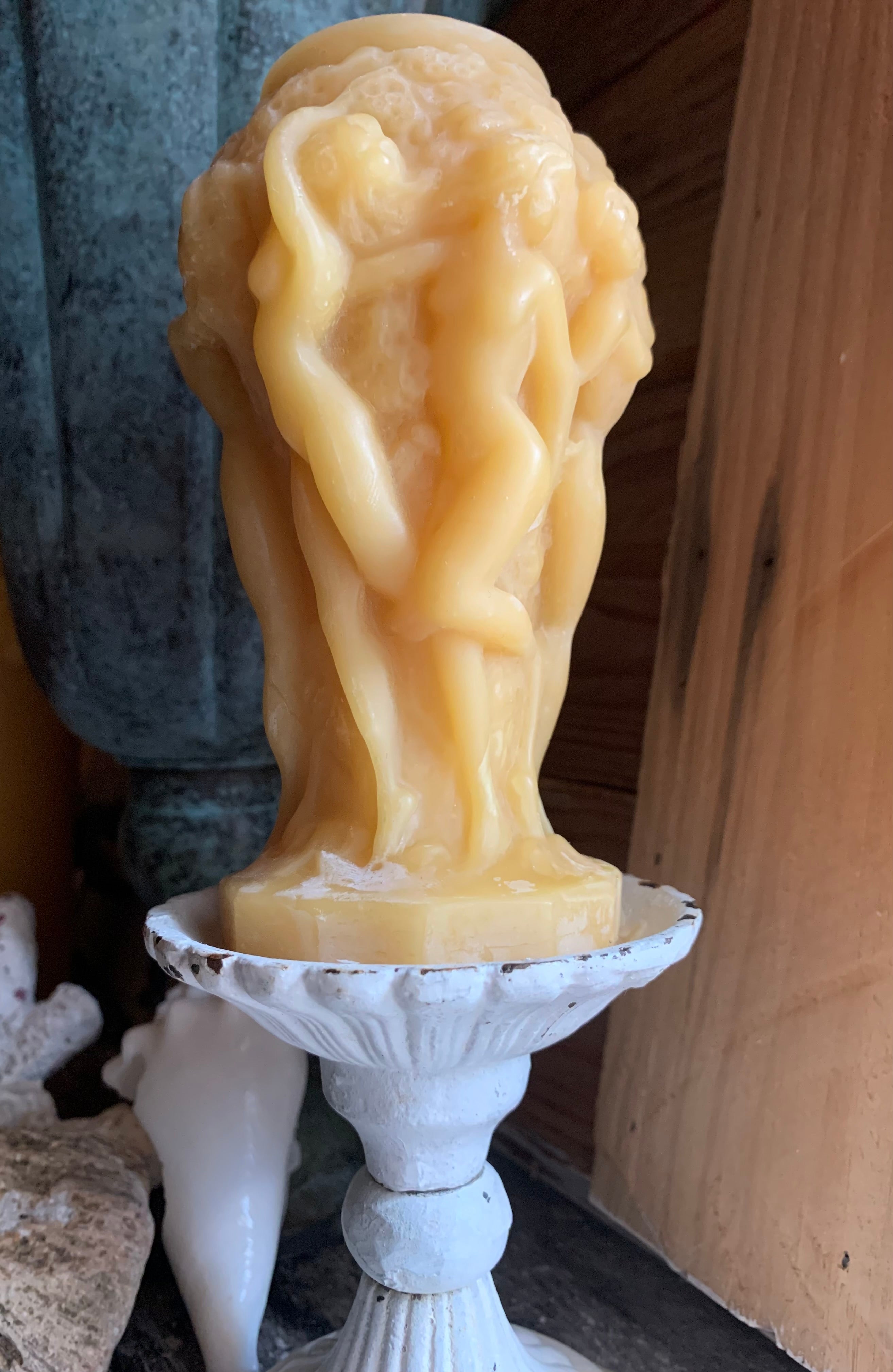 The Coven "a gathering of witches" Beeswax Canadle - Pioneer Spirit