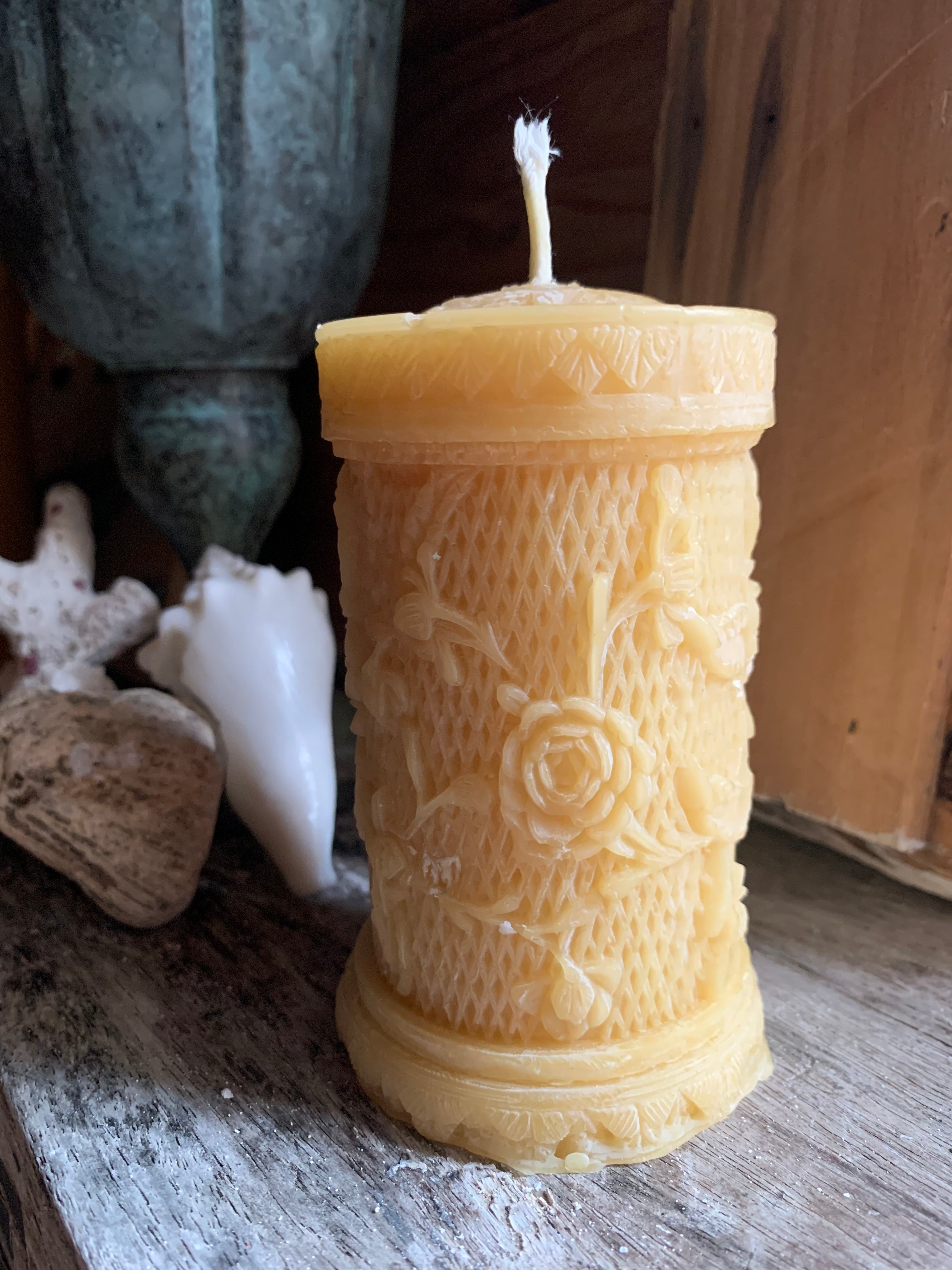 Vintage Flower Jar - Pioneer Spirit