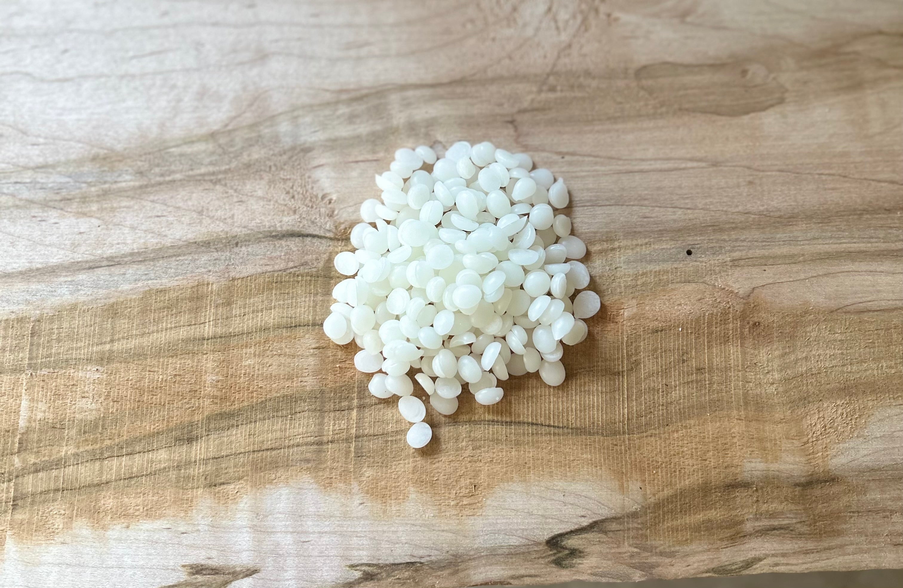 Yellow and White Candle / Cosmetic Grade Beeswax - Pioneer Spirit