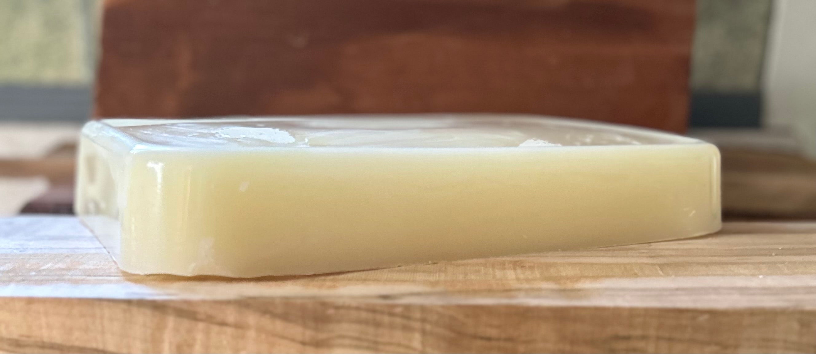 Yellow and White Candle / Cosmetic Grade Beeswax - Pioneer Spirit